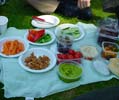 Picnic in Kew Gardens:
Yummie food